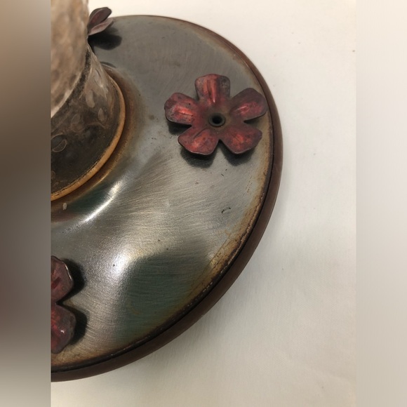 Vintage Hummingbird Feeder, Antique Glass Feeders for Outdoor - Picture 6 of 6